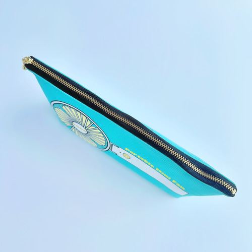 ハンドメイド ポーチ ハンディファンケース（ミント） ポーチ oochi 通販 9658004｜Creema