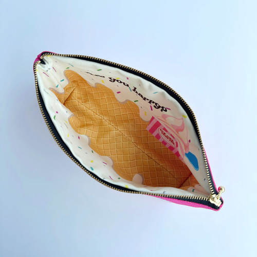 ハンディファンケース（ピンク） ポーチ oochi 通販 9658017