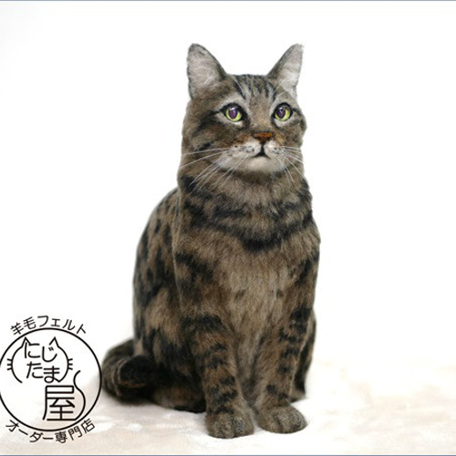 オーダーメイド うちの子 羊毛フェルト ペット 犬 猫 ぬいぐるみ