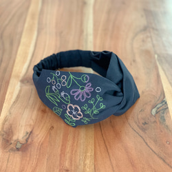 キット：刺繍のターバン 1枚目の画像