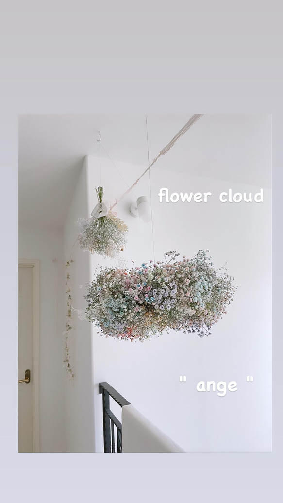 flower cloud "ange"  フライングリース　 4枚目の画像