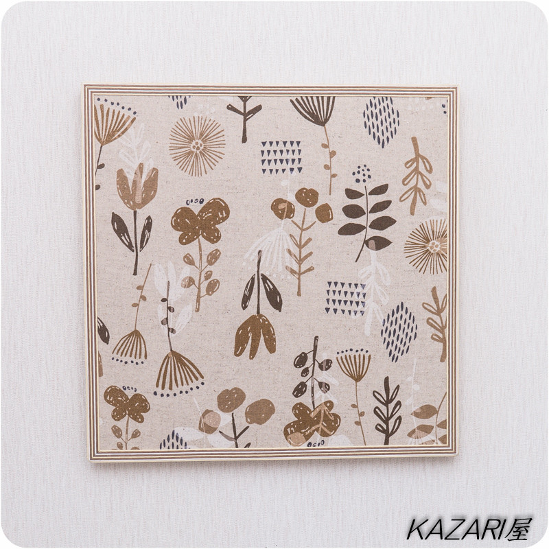 北欧風 ナチュラルなお絵描き！ ファブリック＆マグネットパネル