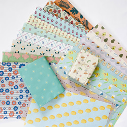 ⋮ A4 20枚セット ⋮ 食べ物と植物のデザインペーパーセット 包装紙