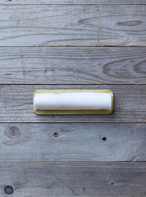 鎚目模様のおしぼり皿　小（真鍮素地） 8枚目の画像