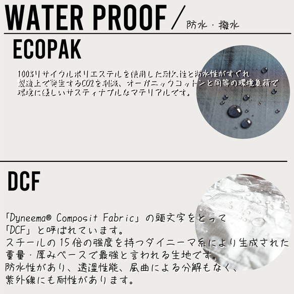山も旅も日常で。選べるカラー｜ちびハイカーサコッシュ・S/登山・キャンプ・フェス・アウトドア・梅雨対策2025 16枚目の画像