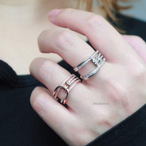 韓国【MIDNIGHT MOMENT】bumpy ball ring 指輪 リング Designer fashion, Seoul-fully created | W Concept