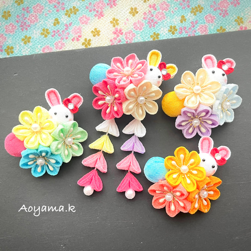 ベビーヘアクリップ キッズヘアピン 七五三 和柄 髪飾り 浴衣 着物 お祝い ベビー 髪飾り 女の子 七五三 赤ちゃん 和装小物 ヘアクリップ 着物 袴