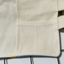 天然素材☆撥水加工昆虫柄☆ブックカバー☆聖書☆辞書カバー☆国語辞典カバー☆辞書バッグ 4枚目の画像