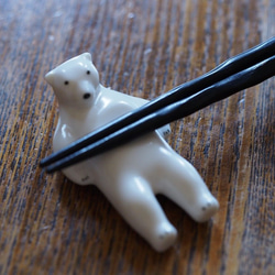 北極熊熊五郎 筷子架 第3張的照片