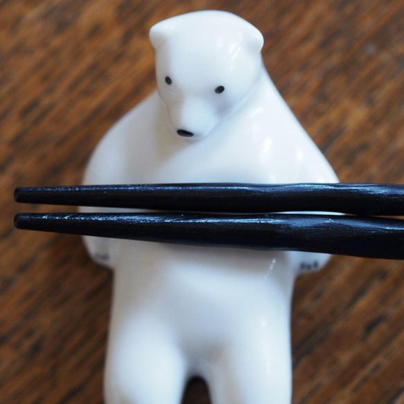 北極熊熊五郎 筷子架 第1張的照片