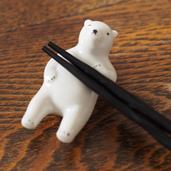 北極熊熊吉 筷子架 第4張的照片