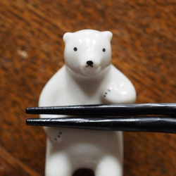 シロクマ箸置き（小） 1枚目の画像
