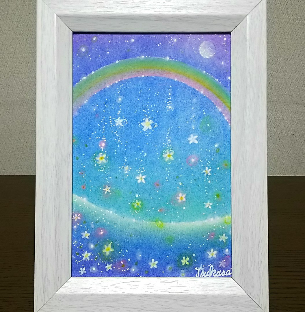 ユニコーン（パステル画・原画）6号 絵画 にゃんずら 通販