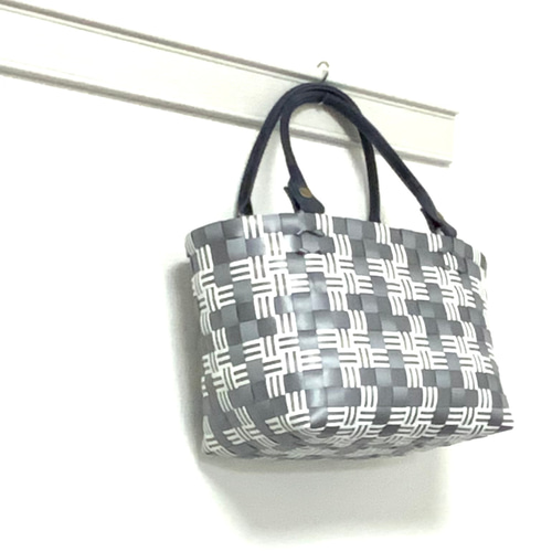 オーダー品★プラカゴ ☆ご相談用☆ワンマイルなプラかご 【市松模様・千鳥格子】送料込み