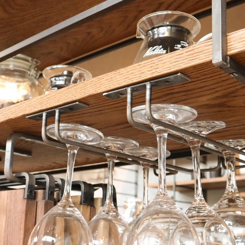 送料無料／[Iron Glass Holder]ワイングラスホルダー アイアングラス