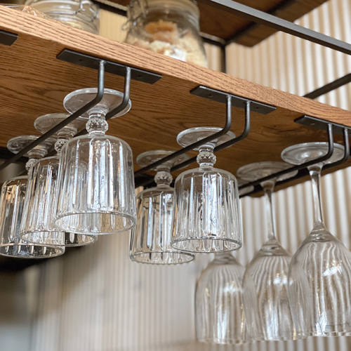 送料無料／[Iron Glass Holder]ワイングラスホルダー アイアングラス