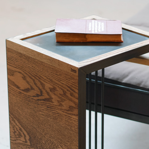 送料無料／[2way Side Table]サイドテーブル ベッドサイド ロー