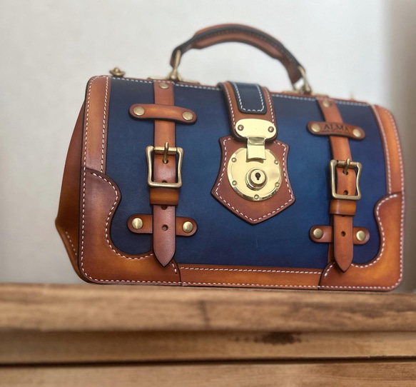 本革 アンティーク染め ブリジット ダレスバッグ その他バッグ ALMA