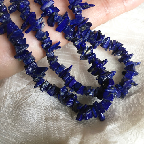再販 #54 lapis lazuli 瑠璃 AA++ 【濃紺】紺碧 天然色ラピスラズリ 8