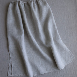 【再販】リネン100%　ペチコート 3枚目の画像
