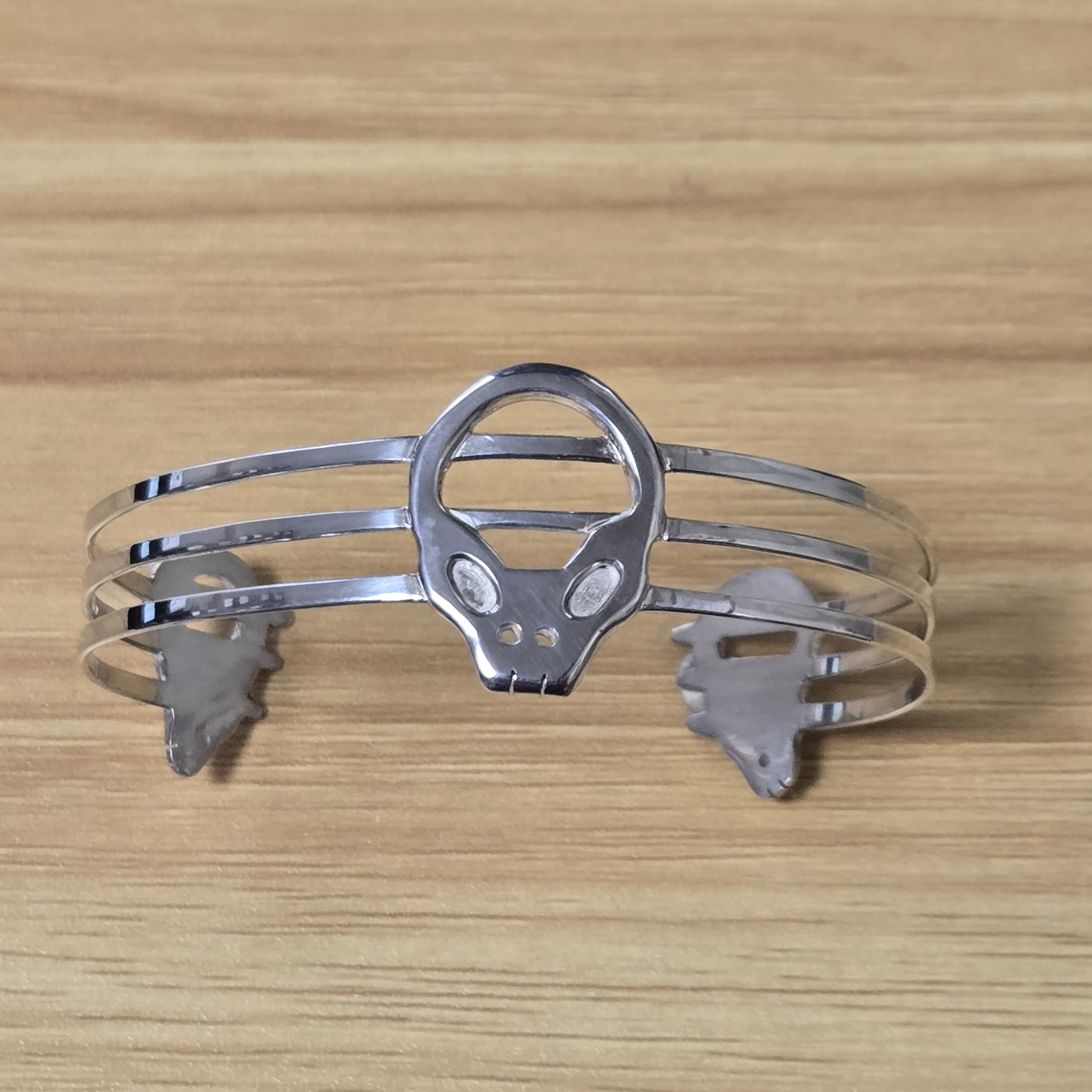 スカルボーンバングル　№35