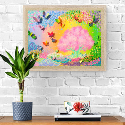 油絵 絵画 【いちごのミルフィーユ】 絵画 HR 通販 14256751｜Creema