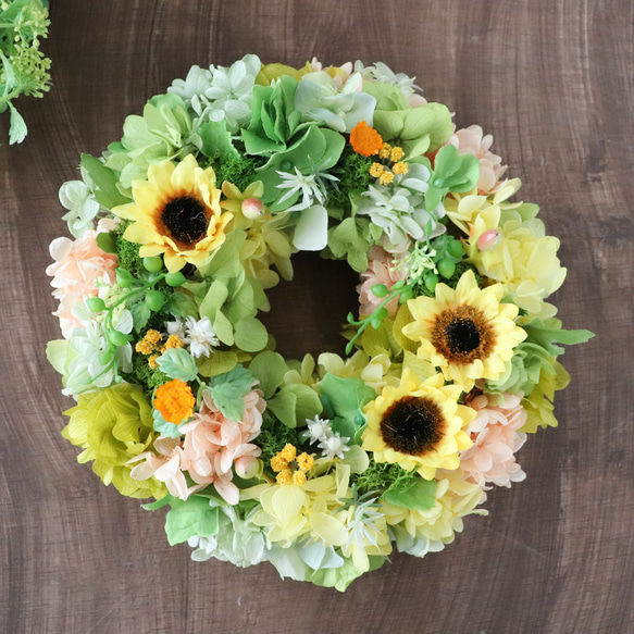 再7 ひまわり リース ~Sunflower~ 5枚目の画像