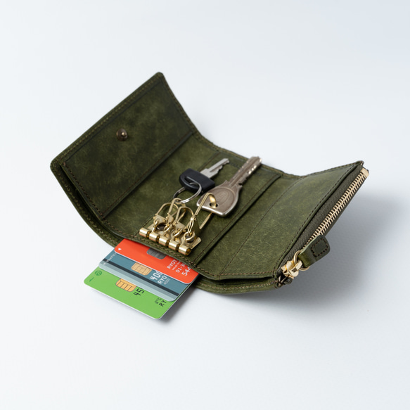 キーケース＆財布Quattro（クワトロ）/プエブロ・オリーバ 6枚目の画像