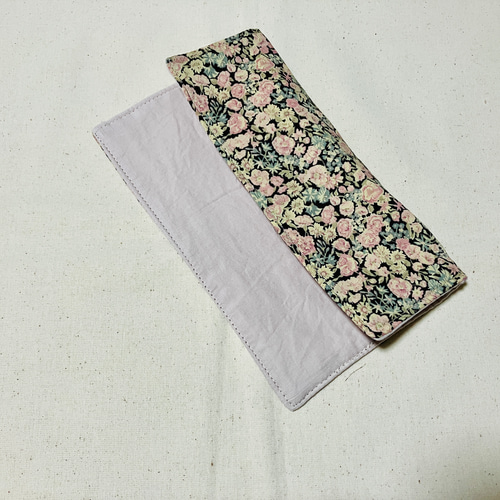 受注制作】リバティ＊チャイブ スモーキーピンク ハンカチ ハンカチ  