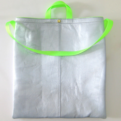【オリジナルで作れる】ショッパー カラーオーダー 本革製　ショッパーバッグ 6枚目の画像