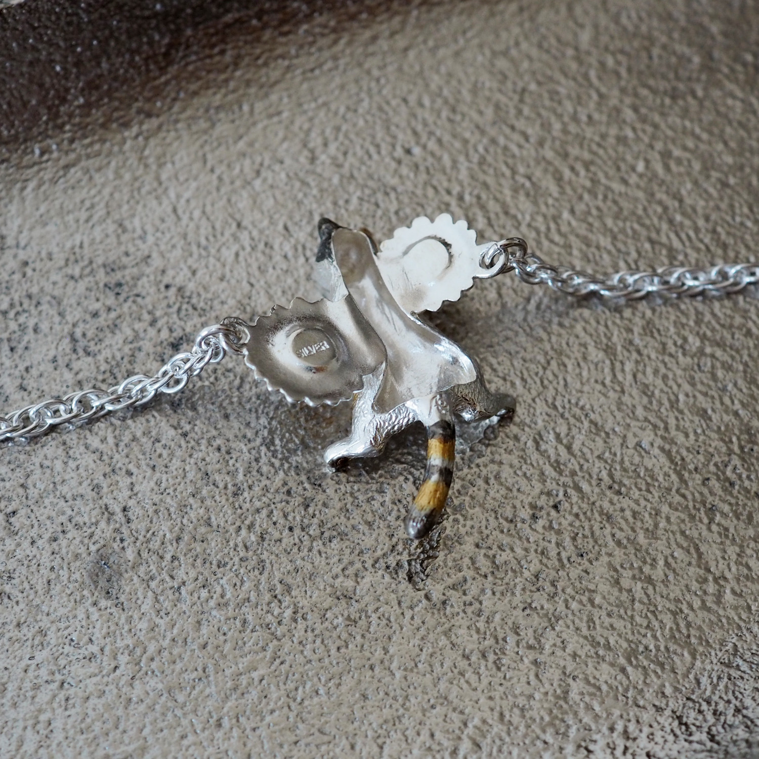 ごろん三毛猫ブレスレット