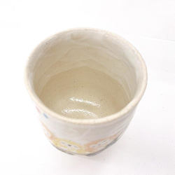【清水焼】　繋がるふくろう　湯呑 (3羽) 3枚目の画像