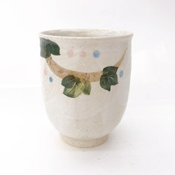 【清水焼】　繋がるふくろう　湯呑 (3羽) 2枚目の画像