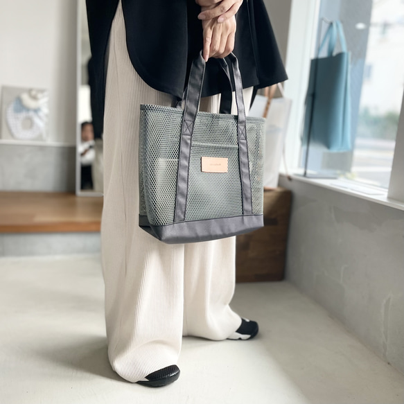 “Creema限定夏季福袋”尺寸選擇網狀手提袋和可選擇顏色的小袋 第4張的照片