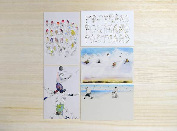 西谷直子 絵葉書2ndセット ポストカード ヨロコビto 通販 979438