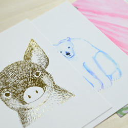 ミヤハラヨウコ 絵葉書1stセット 3枚目の画像