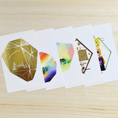 嶽まいこ 絵葉書1stセット ポストカード ヨロコビto 通販 979486