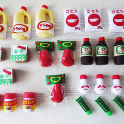 フェルトおままごと☆スーパーマーケットシリーズ(^ー^)オーダー受付中☆ フェルトおままごと☆スーパーマーケットシリーズ(^ー^)オーダー受付中☆