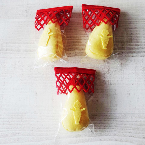 完成品】フェルト ままごと スーパーマーケット 調味料② 8種セット