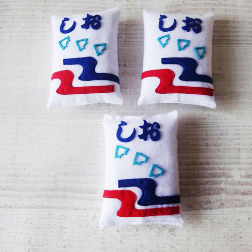 完成品】フェルト ままごと スーパーマーケット 調味料② 8種