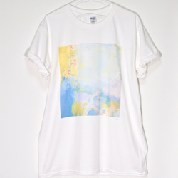 油彩画 アート Tシャツ 1枚目の画像