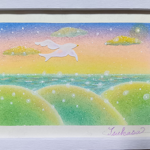 パステルアート 一番星めざして パステル画原画 絵画 T's Arts 通販