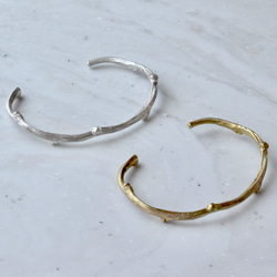 樹枝手鐲（金色） 第8張的照片