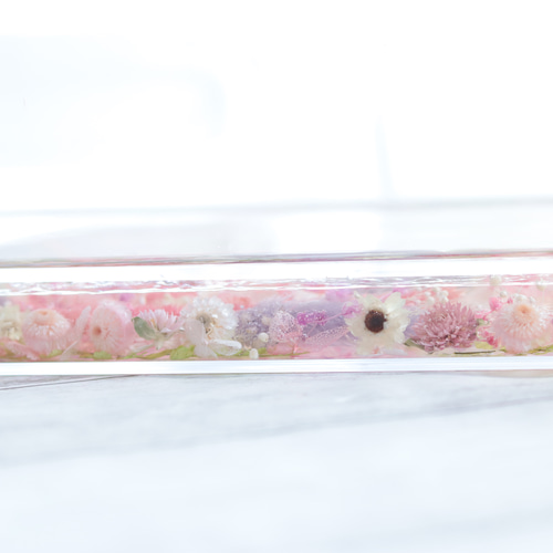 小花を閉じ込めて】固まるハーバリウムティッシュケース～ボタニカル