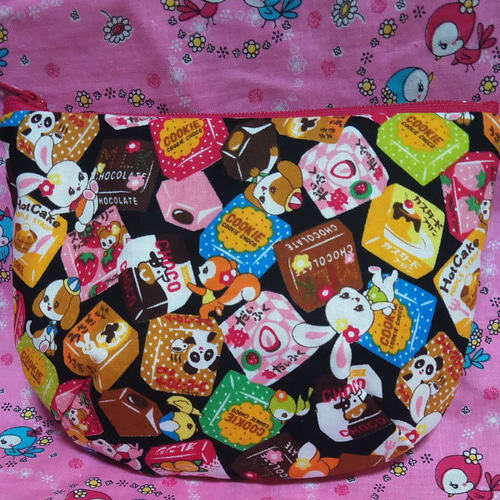 昭和レトロ♥はいから横丁♥レトロアニマル はいから横町 ファスナー 