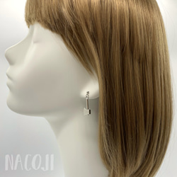 【片耳ずつ選べる】職人さんの工具ピアス　スパナ／ペンチ／ハンマー／糸ノコ／斧／のこぎり／ドリル／ドライバー【金具変更可】 6枚目の画像