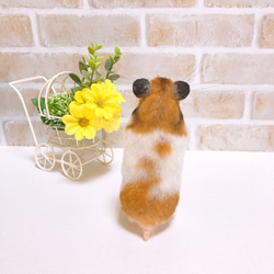 ゴールデンハムスター　羊毛フェルト キンクマ ゴールデンハムスター 羊毛フェルト 羊毛フェルト