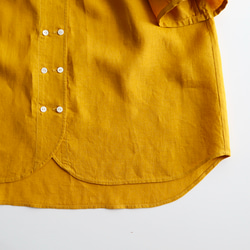 cook P blouse (white/mustard/blue) 12枚目の画像