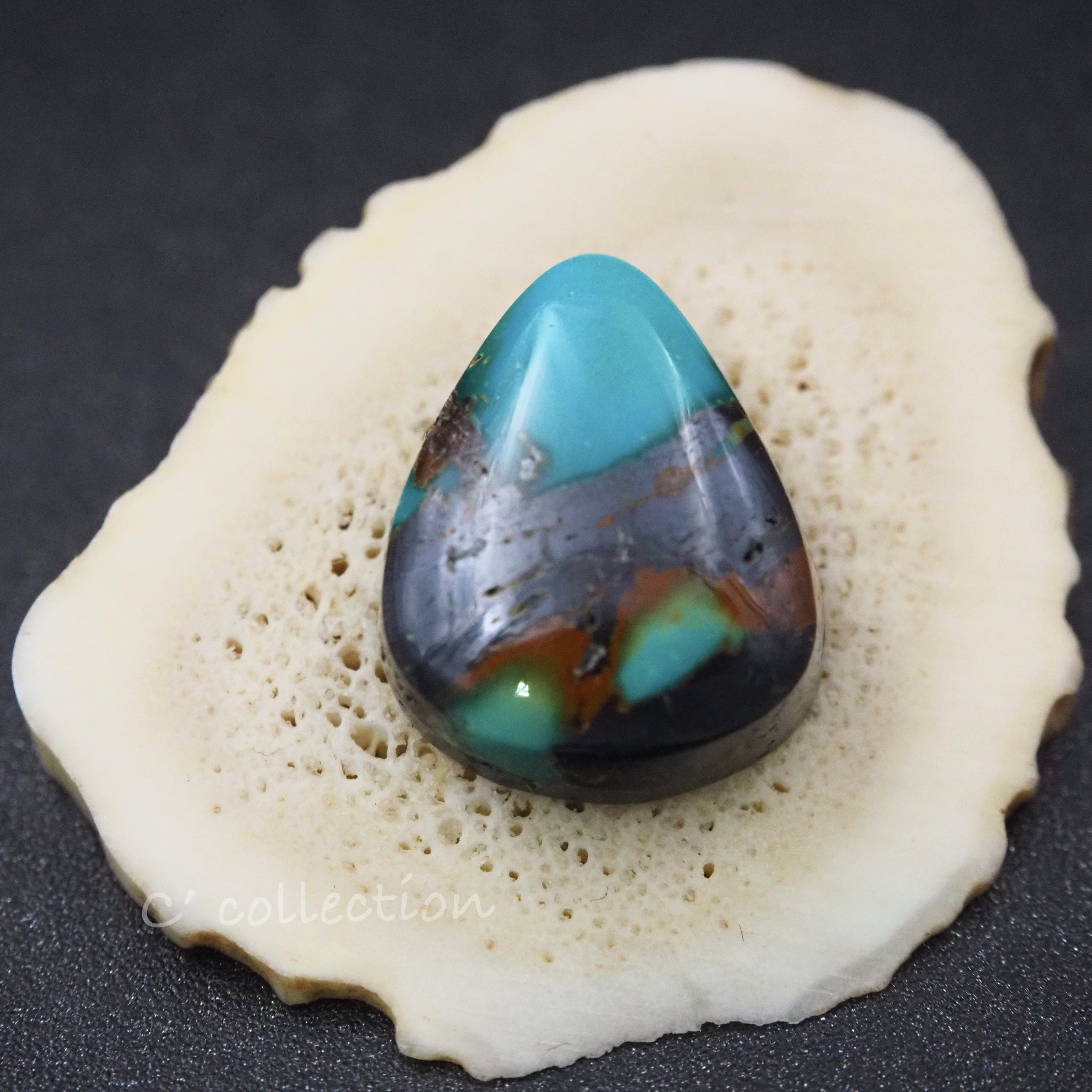 15,46ct Chinese Turquoise チャイニーズターコイズ CH-31 ルース 天然石 素材