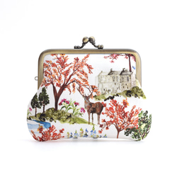 Frame purse(MS) - Liberty "Edinburgh Castle" White [156] 第2張的照片